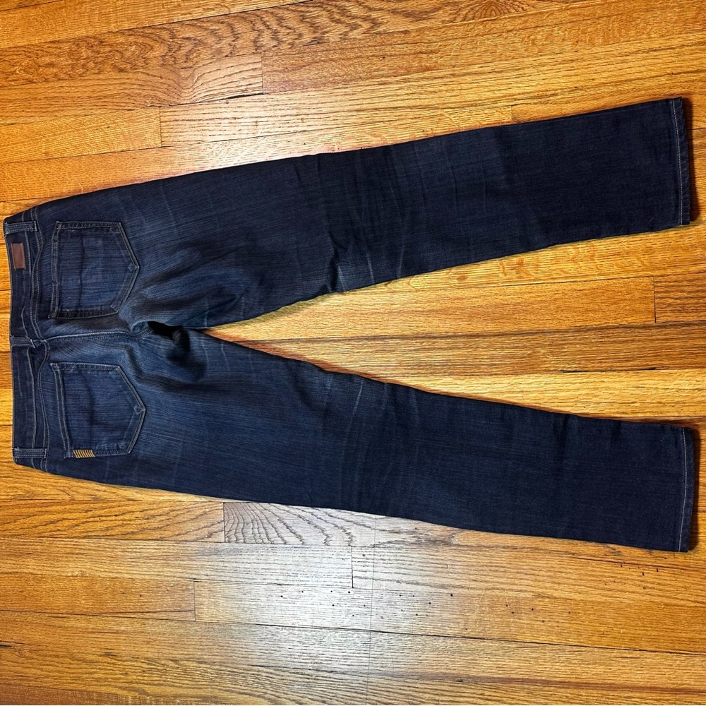 Paige Blue Classic Denim Jeans Womens size 27 Skyline Skinny Street Cotton - Picture 4 of 9